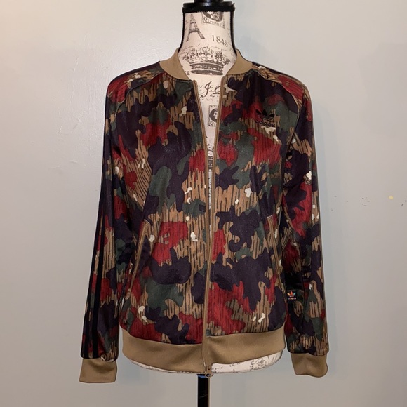 Adidas Pharrell Williams HU Hiking SST Camo Track Jacket - Picture 8 of 16